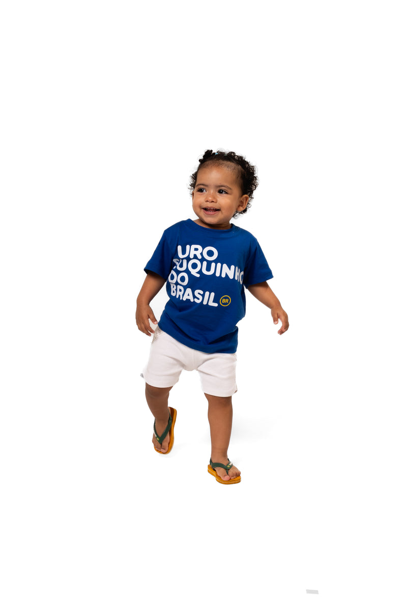 T-SHIRT PURO SUQUINHO DO BRASIL AZUL - MOLHO