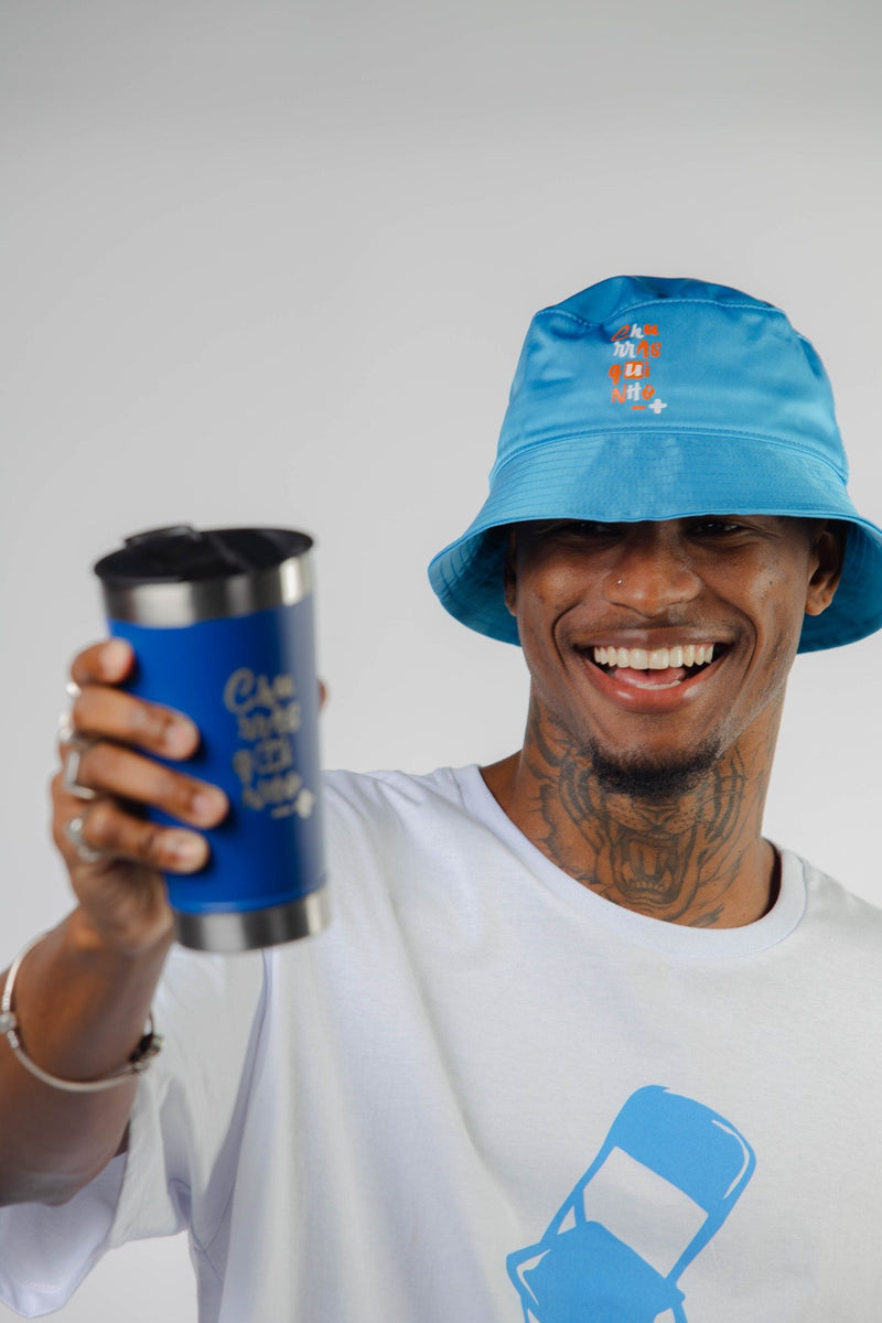 COPO TÉRMICO CHURRASQUINHO - AZUL