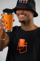 COPO TÉRMICO CHURRASQUINHO - LARANJA