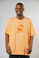 T-SHIRT CHURRASQUINHO LARANJA