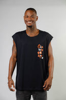 REGATA VEM PRO CHURRASQUINHO - PRETA