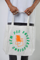 ECOBAG VEM PRO CHURRASQUINHO