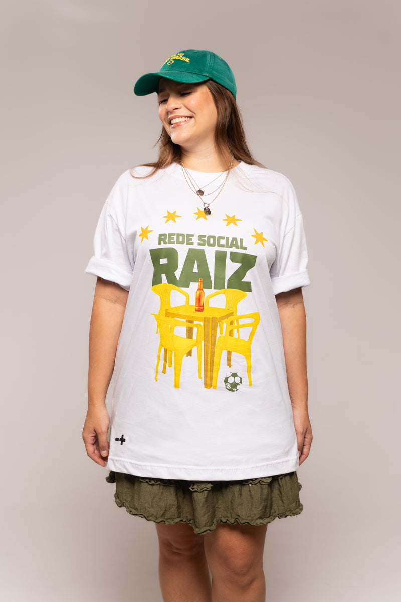 T-SHIRT REDE SOCIAL RAIZ