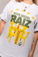 T-SHIRT REDE SOCIAL RAIZ