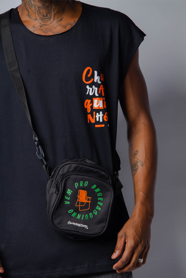 SHOULDER BAG VEM PRO CHURRASQUINHO