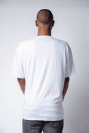 T-SHIRT CHURRASQUINHO BRANCA/AMARELO