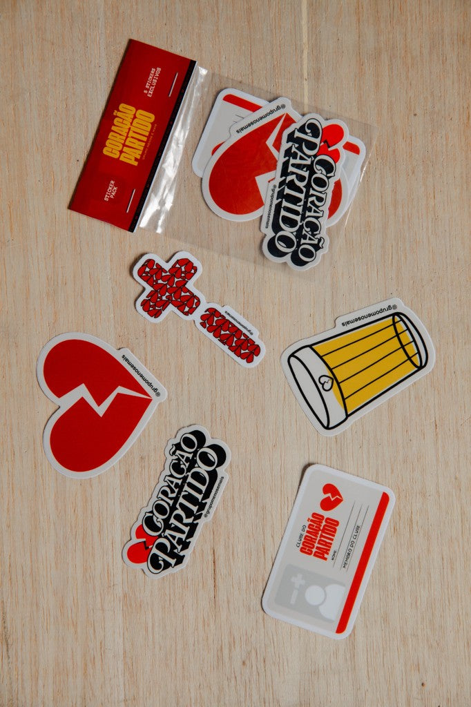 PACK ADESIVO "CORAÇÃO PARTIDO"
