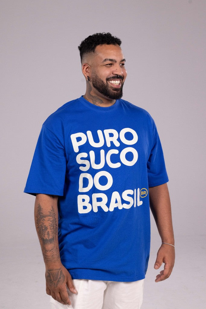 T-SHIRT PURO SUCO DO BRASIL - MOLHO