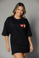 T-SHIRT OVERSIZED CORAÇÃO PARTIDO I