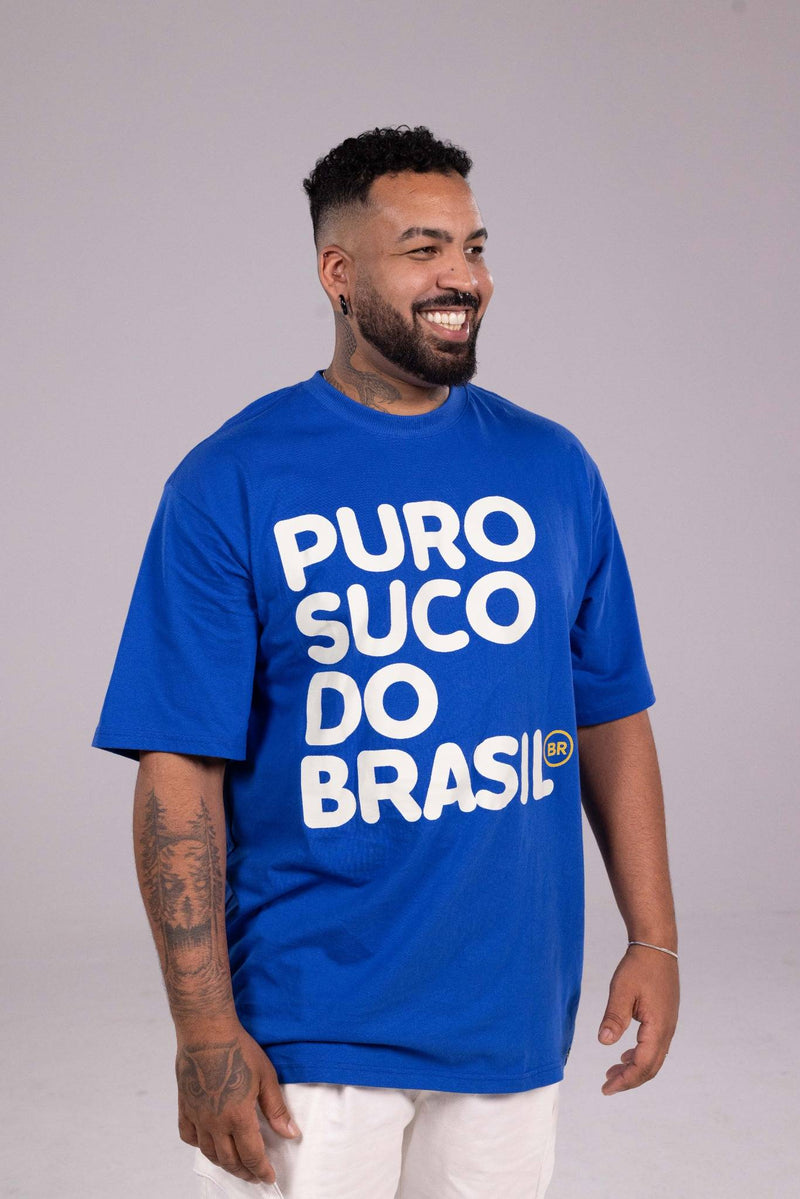 T-SHIRT PURO SUCO DO BRASIL - MOLHO